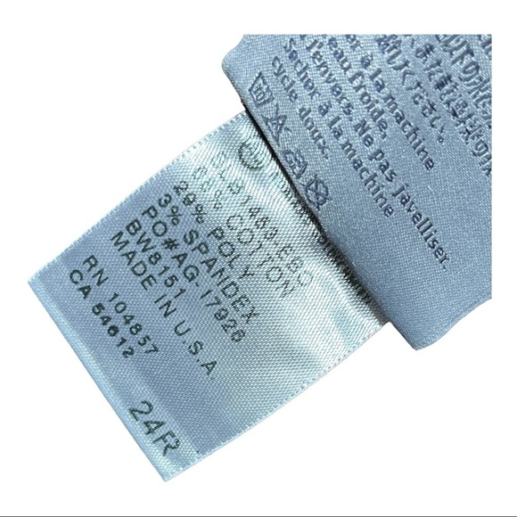 Adriano Goldschmied The Ally Color Block Jeggings Size 24 - Picture 6 of 11